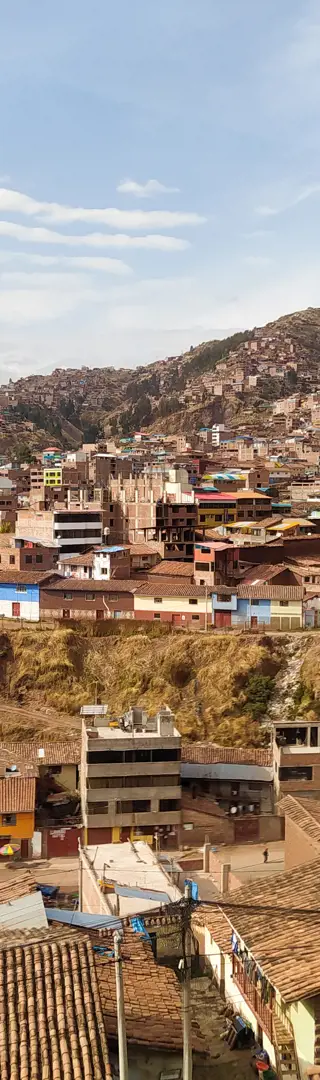 Die frühere Hauptstadt der Inkas